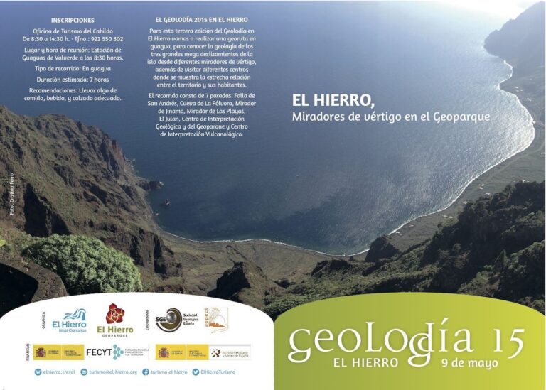 Cartel de El Hierro 2015