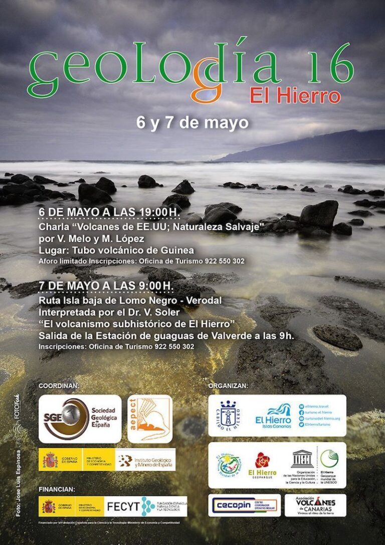 Cartel de El Hierro 2016